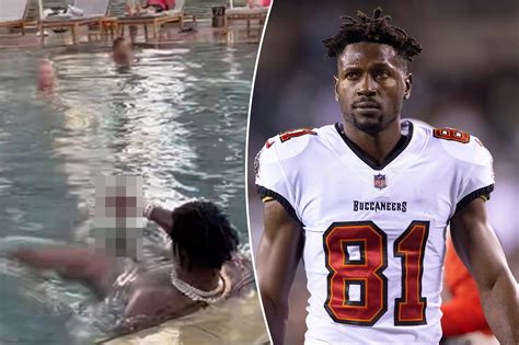 antonio brown leaked|Images of Antonio Browns nude hotel pool scandal revealed